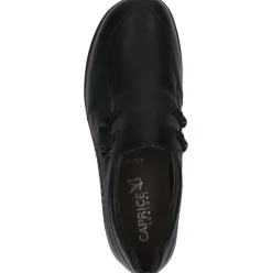 Caprice Slipper Leder Weite H schwarz S23 9-24705-41