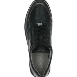 Caprice walking on Air Damen Sneaker Leder Wechselfußbett AIRMOTION schwarz S13 9-9-23765-20