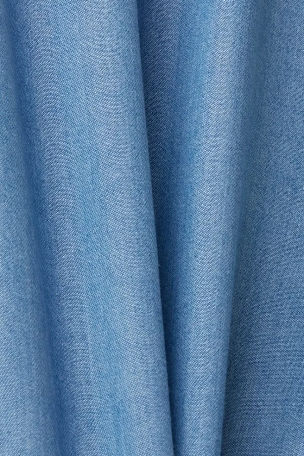 EDC Aus TENCEL™: Shorts in Denimoptik blau NOS 993CC1C305