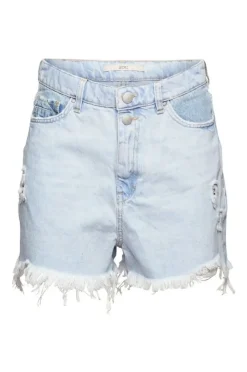 EDC Jeans- Shorts Destroyed- Effekt blau S12 042CC1C304