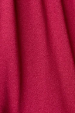 EDC Minikleid aus Strick, LENZING™ ECOVERO™ rot S23 112CC1E312