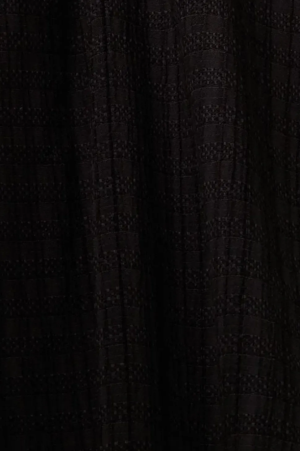 EDC strukturiertes Midikleid V-Ausschnitt pink, schwarz S23 033CC1E314