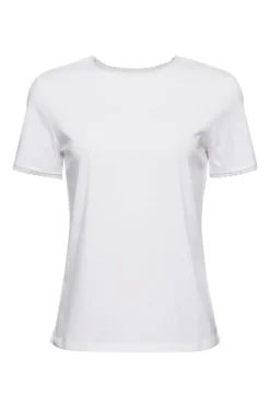 EDC T - Shirt mit Spitze 031CC1K308