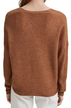 ESPRIT Cardigan aus Rippstrick mit Wolle/Alpaka 991EO1I310