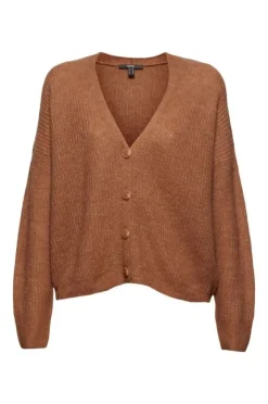 ESPRIT Cardigan aus Rippstrick mit Wolle/Alpaka 991EO1I310