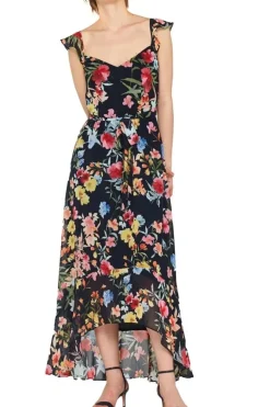 ESPRIT Collection Kleid lang gemustert S13 049EO1E042