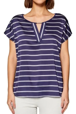 ESPRIT Collection Kurzarm T-Shirt gestreift S13 039EO1K009