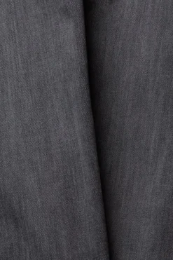 Esprit Jeans mit Stretchkomfort Knopfleiste grau S23 092EE1B323