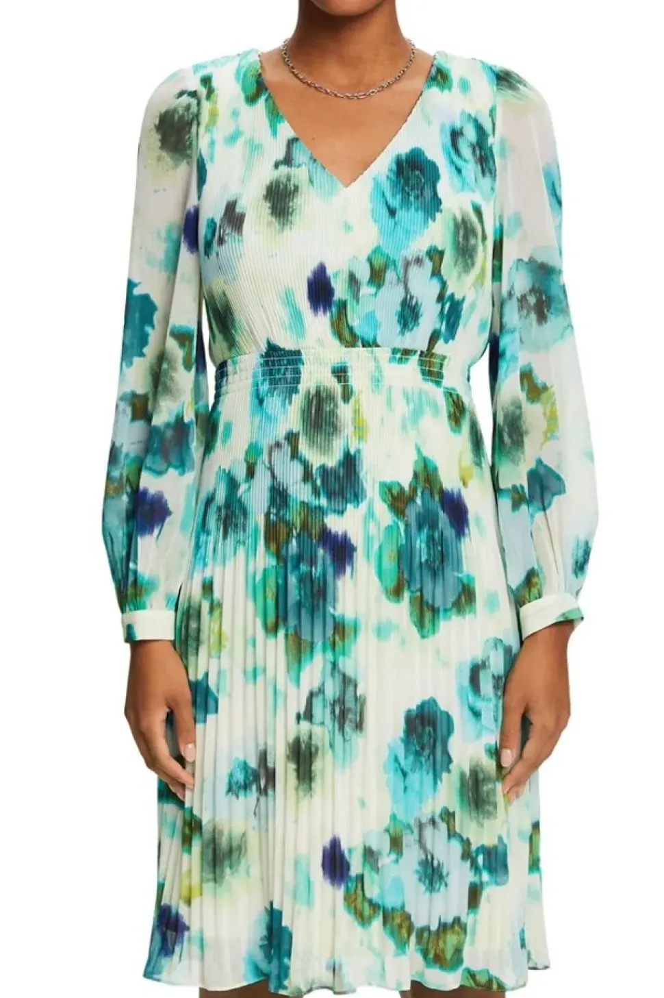 Esprit Minikleid mit floralem Allover Print S13 023EO1E342