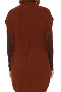 ESPRIT Poncho mit Gürtel aus responsible wool 091EA1Q312