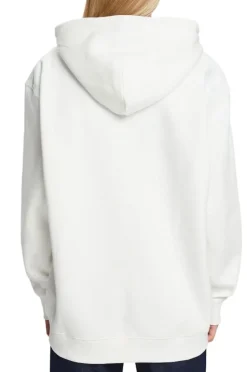 ESPRIT Recycelt: Oversize Hoodie Reißverschluss weiß, grau, schwarz S14 993EE1J310