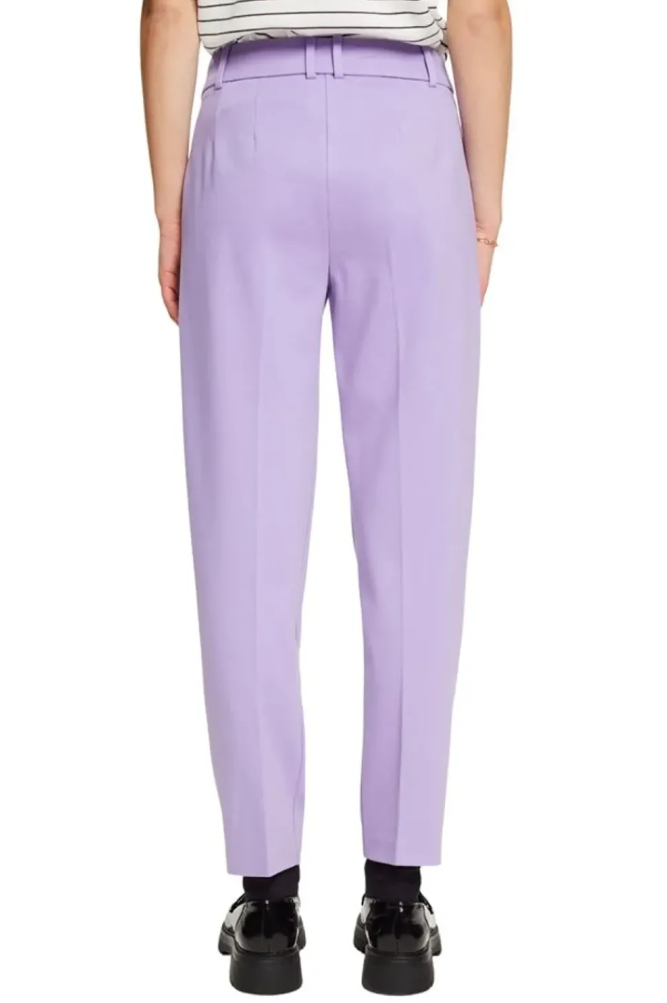 Esprit SPORTY PUNTO Mix & Match Tapered Pants lila, schwarz NOS 992EO1B319