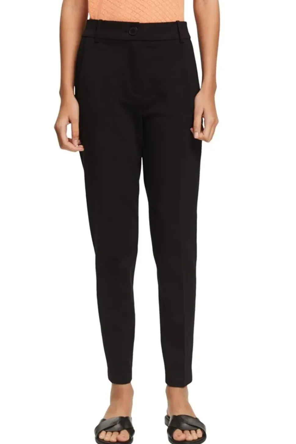 Esprit SPORTY PUNTO Mix & Match Tapered Pants lila, schwarz NOS 992EO1B319