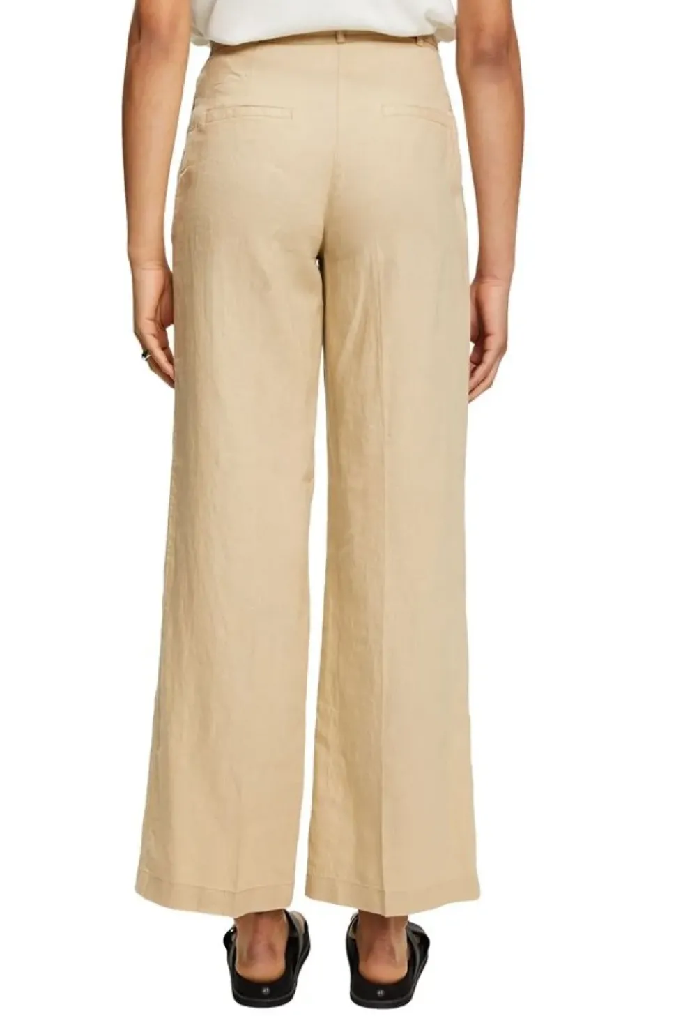Esprit Weit geschnittene Leinenhose beige, grün, pink, schwarz S23 033EE1B345