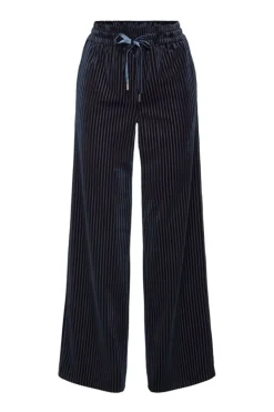 Esprit Wide-Fit-Jogger mit Streifen blau S23 122EE1B304