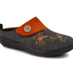 Fly Flot Hausschuh grau 864171