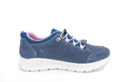 Imac Damen Outdoorschuh Trekkingschuh TEX- Membran Leder Schnellschnürung blau S13 356888