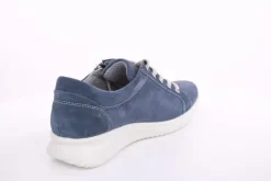 Imac Damen Schnürschuh Leder Wechselfußbett blau S13 355820