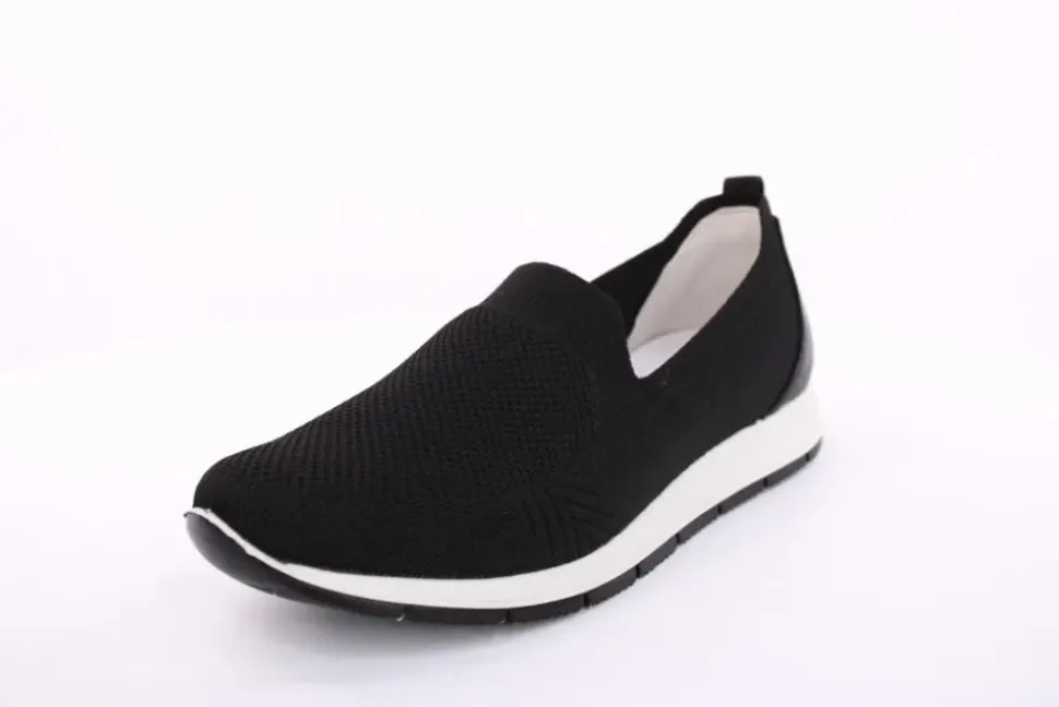 IMAC Damen Slipper Schlupfschuh beige, schwarz S13 355680