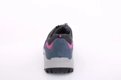 Imac Damen Trekkingschuh Wanderschuh Schnellschnürung Leder/ Mesh blau S13 356740