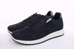 IMAC Herren Sneaker Halbschuh Leder blau S13 352061