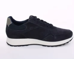 IMAC Herren Sneaker Halbschuh Leder blau S13 352061