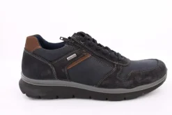 IMAC Herren Sneaker mit Reißverschlußdetail TEX-Membran Wechselfußbett blau S23 452578