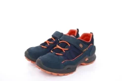 Imac Kinder- Halbschuh Outdoorschuh Jungen Klettverschluss Leder TEX- Membran blau S13  381928