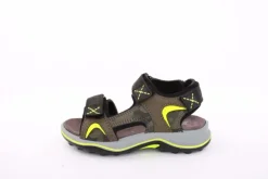 Imac Kindersandale Jungen Trekking Klettverschluss grün  S13 382511