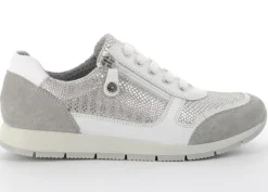 IMAC Sneaker Schnürhalbschuh Leder Reißverschluss 507260