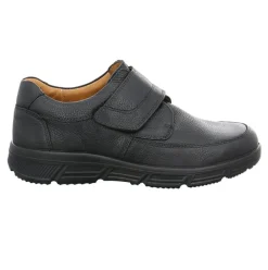 Jomos Halbschuh Slipper Klettverschluss K - Weite schwarz 461406