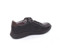 Jomos Herren Schnürhalbschuh Leder Spezialweite K schwarz S22 322414