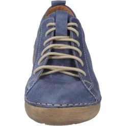 JOSEF SEIBEL Fergey 56 Damen Schnür- Halbschuh Leder blau S12 59656