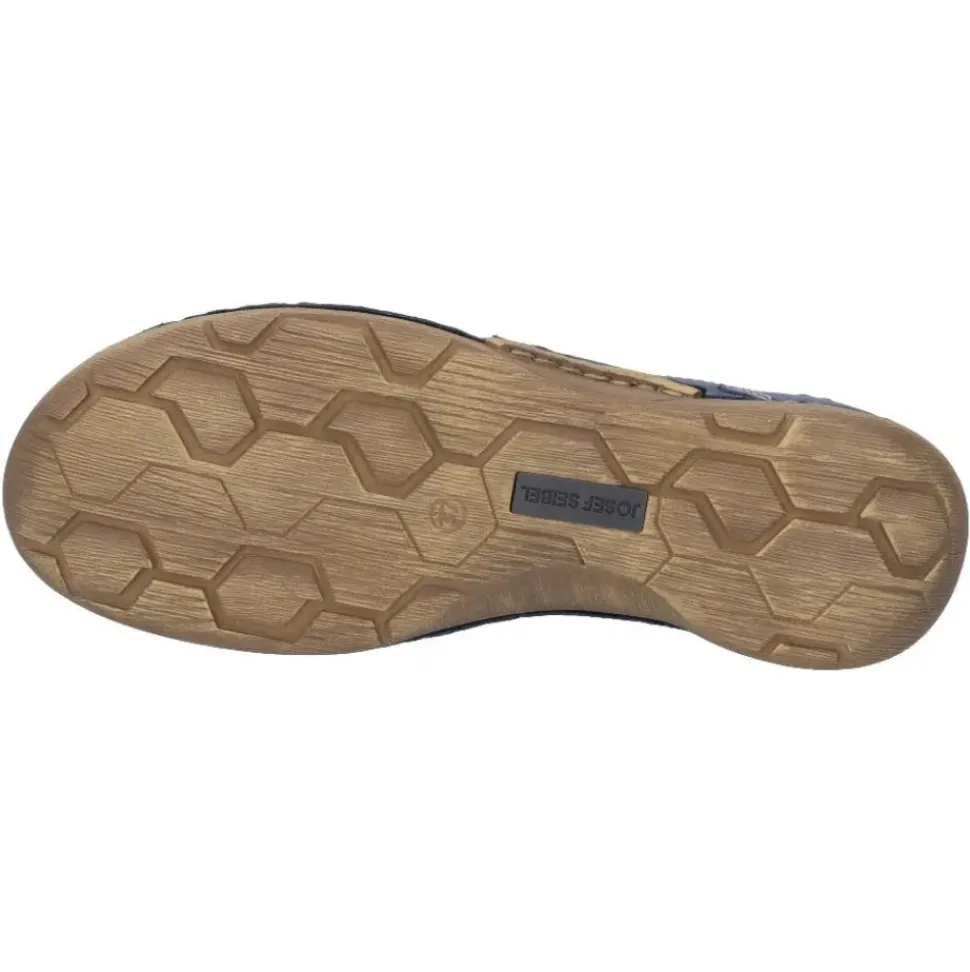 JOSEF SEIBEL Fergey 56 Damen Schnür- Halbschuh Leder blau S12 59656