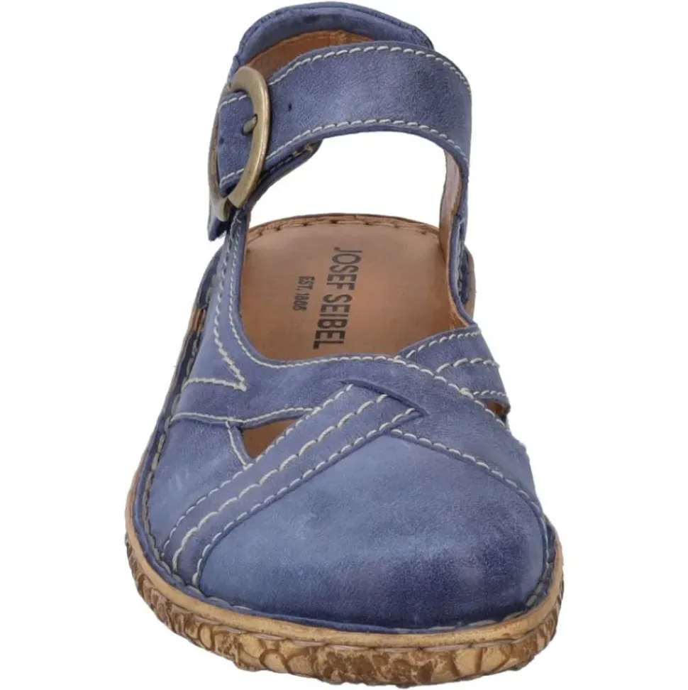 JOSEF SEIBEL Rosalie 49 Damen Sandale Leder blau S12 79549