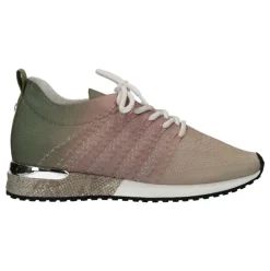 La Strada Sneaker Schnürer Farbverlauf beige-nude-kaki 1802649