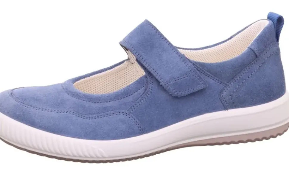 Legero Ballerina aus Veloursleder TANARO 5.0 blau S13 2-000214-8620