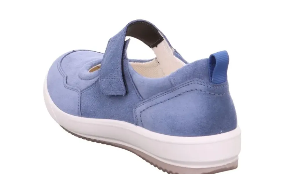 Legero Ballerina aus Veloursleder TANARO 5.0 blau S13 2-000214-8620