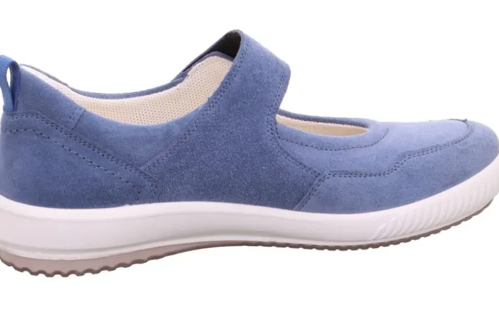 Legero Ballerina aus Veloursleder TANARO 5.0 blau S13 2-000214-8620