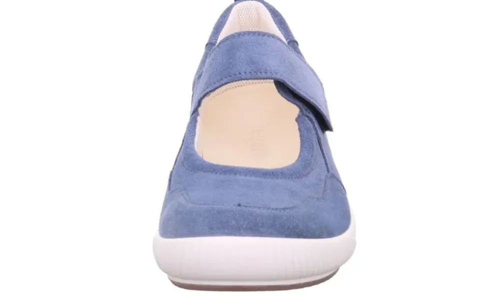 Legero Ballerina aus Veloursleder TANARO 5.0 blau S13 2-000214-8620