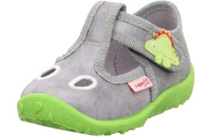 Legero Hausschuh mit Klettverschluss SPOTTY - grau S13  1-009248-2500