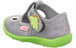 Legero Hausschuh mit Klettverschluss SPOTTY - grau S13  1-009248-2500