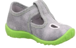 Legero Hausschuh mit Klettverschluss SPOTTY - grau S13  1-009248-2500