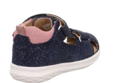 Legero Sandale mit Klettverschluss BUMBLEBEE - blau/rosa S13 1-000388-8000