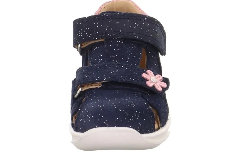 Legero Sandale mit Klettverschluss BUMBLEBEE - blau/rosa S13 1-000388-8000