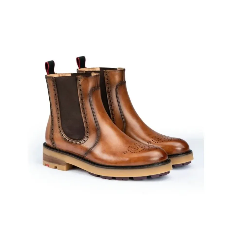 Lloyd Damen Chelsea Boot Glattleder BRAUN 24-290-03