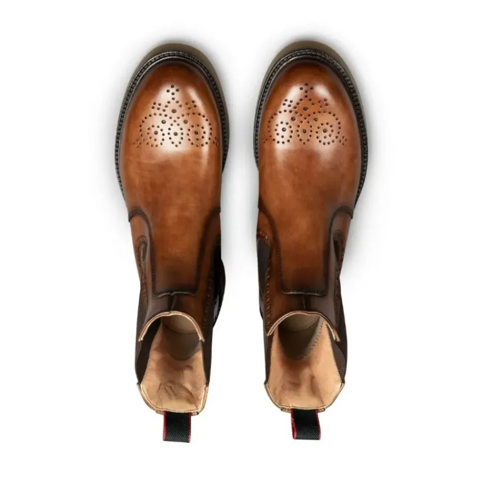 Lloyd Damen Chelsea Boot Glattleder BRAUN 24-290-03