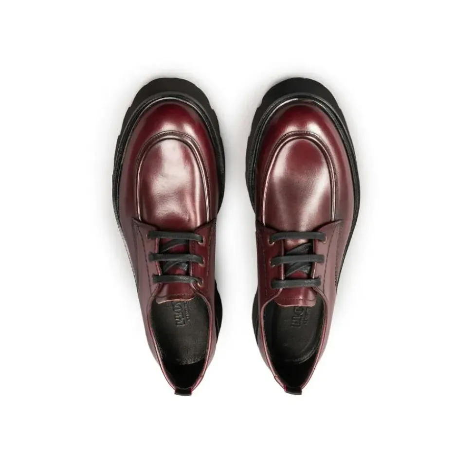Lloyd Damen Derby Schnürschuh Leder EXTRALIGHT ROT 24-275-06