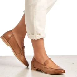 LLOYD Damen Slipper BEA Leder cognac 11-735-03