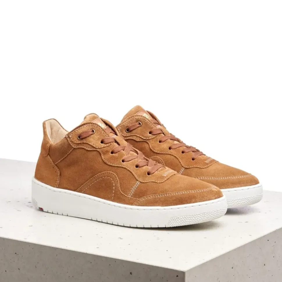 Lloyd Damen Sneaker Low Camy whiskey Rauleder S22 22-218-32